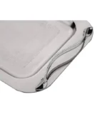 سینی تمام استیل دسته ماری دردوسایز - تصویر 4