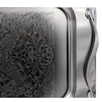 سینی تمام استیل دسته ماری دردوسایز - تصویر 5