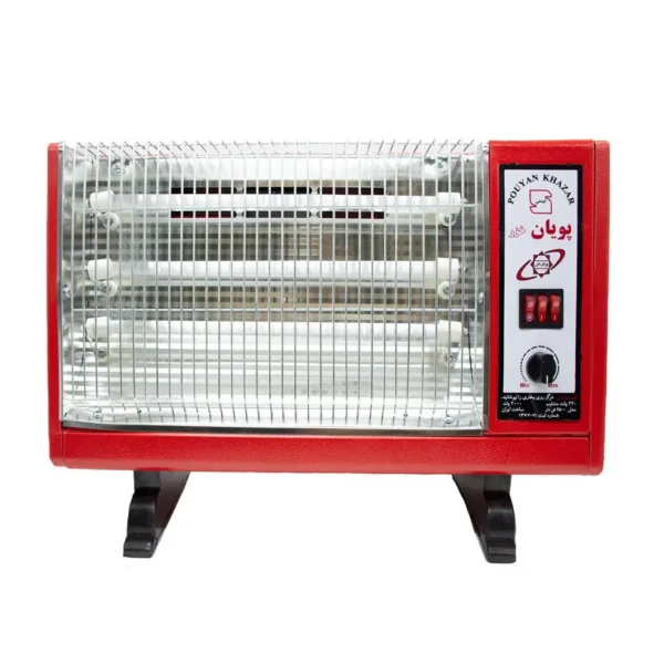 بخاری برقی فن دار مدل 2500 سه شعله پویان خزر