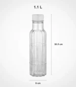 بطری اب شیشه ای ساحل لیمون - تصویر 3