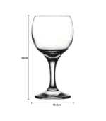 لیوان گیلاس خوری پاشاباغچه مدل 1004526 ظرفیت 225 سی‌سی – بسته 6 عددی - تصویر 3