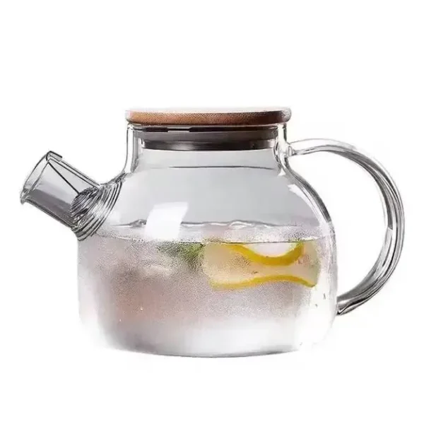 قوری پیرکس درب بامبو