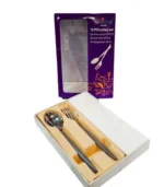 قاشق چنگال استیل یونیک 6  جفت