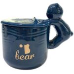 ماگ درب دار فانتزی طرح دسته خرسی - تصویر 2