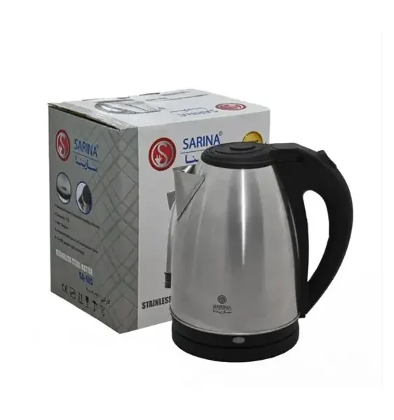 کتری برقی استیل سارینا 2لیتری