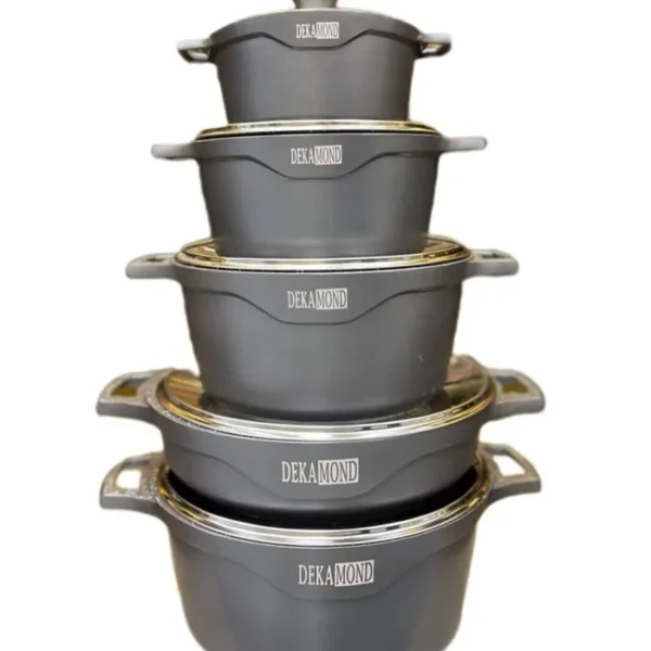 سرویس قابلمه چدن دکاموند