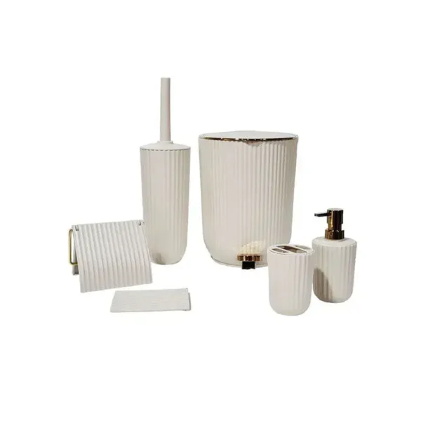 ست سرویس بهداشتی ۶ تکه همارا مدل زبرا